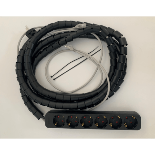 8429951 Ergospace Cable Kit, 5m, sort